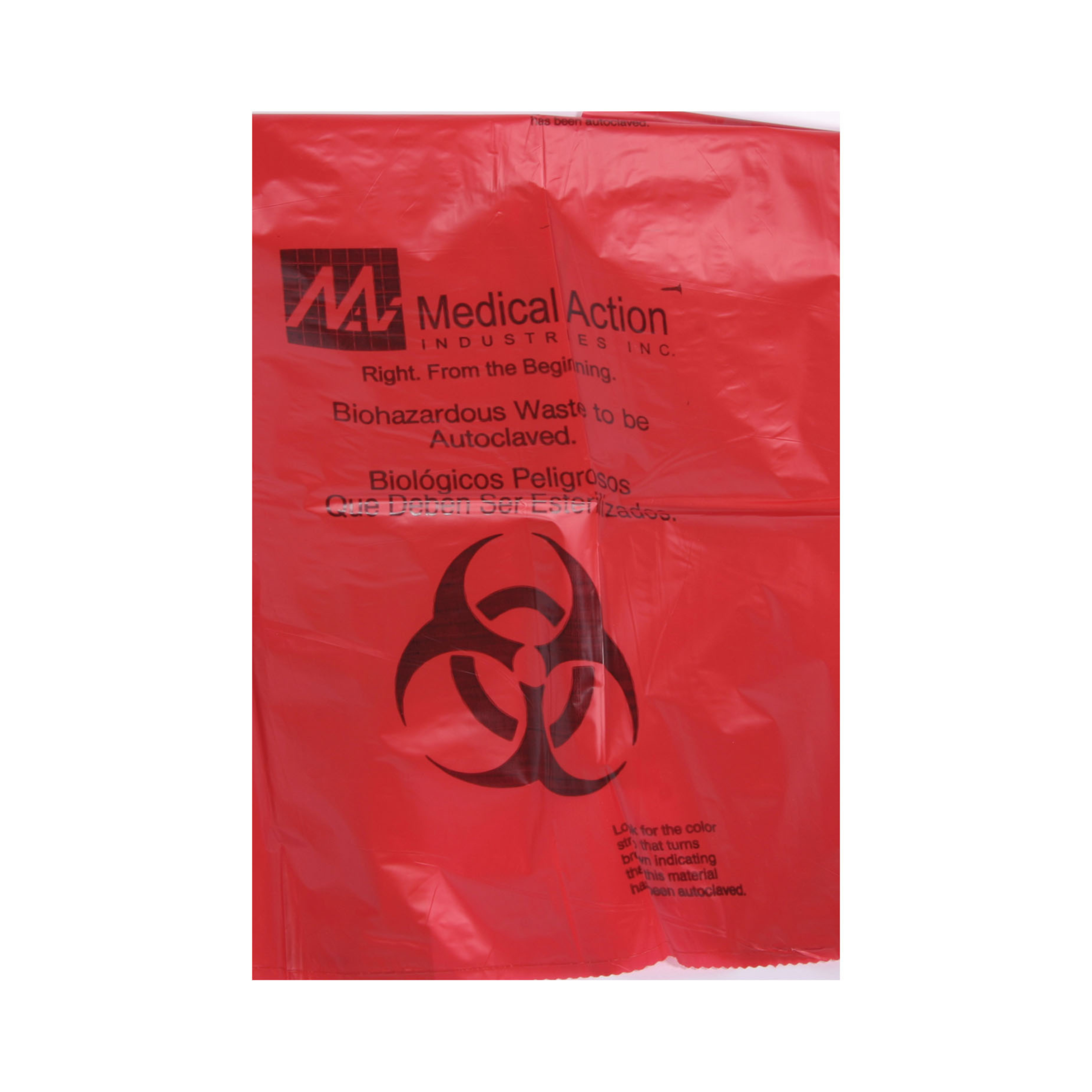 Biohazard Bag, 25" x 30", 1.8 miL, 12-14 Gal (854)