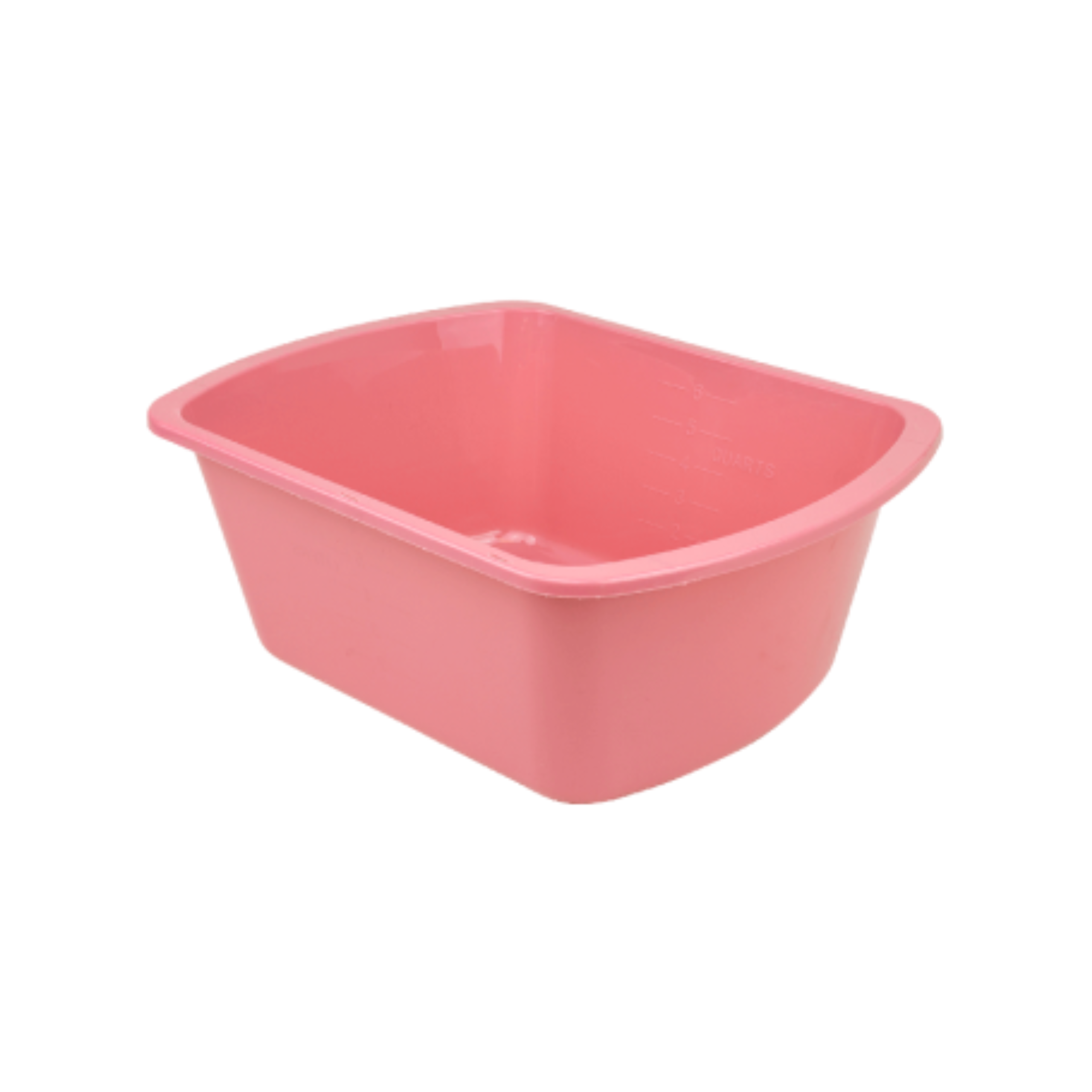 Wash Basin, Rectangular, 7.4 qt, Dusty Rose (H362-10)