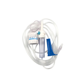IV Administration Set - 20 Drop w/ Regulator, 92", 1 Injection Site w/ .02 M (7049) – Image 2