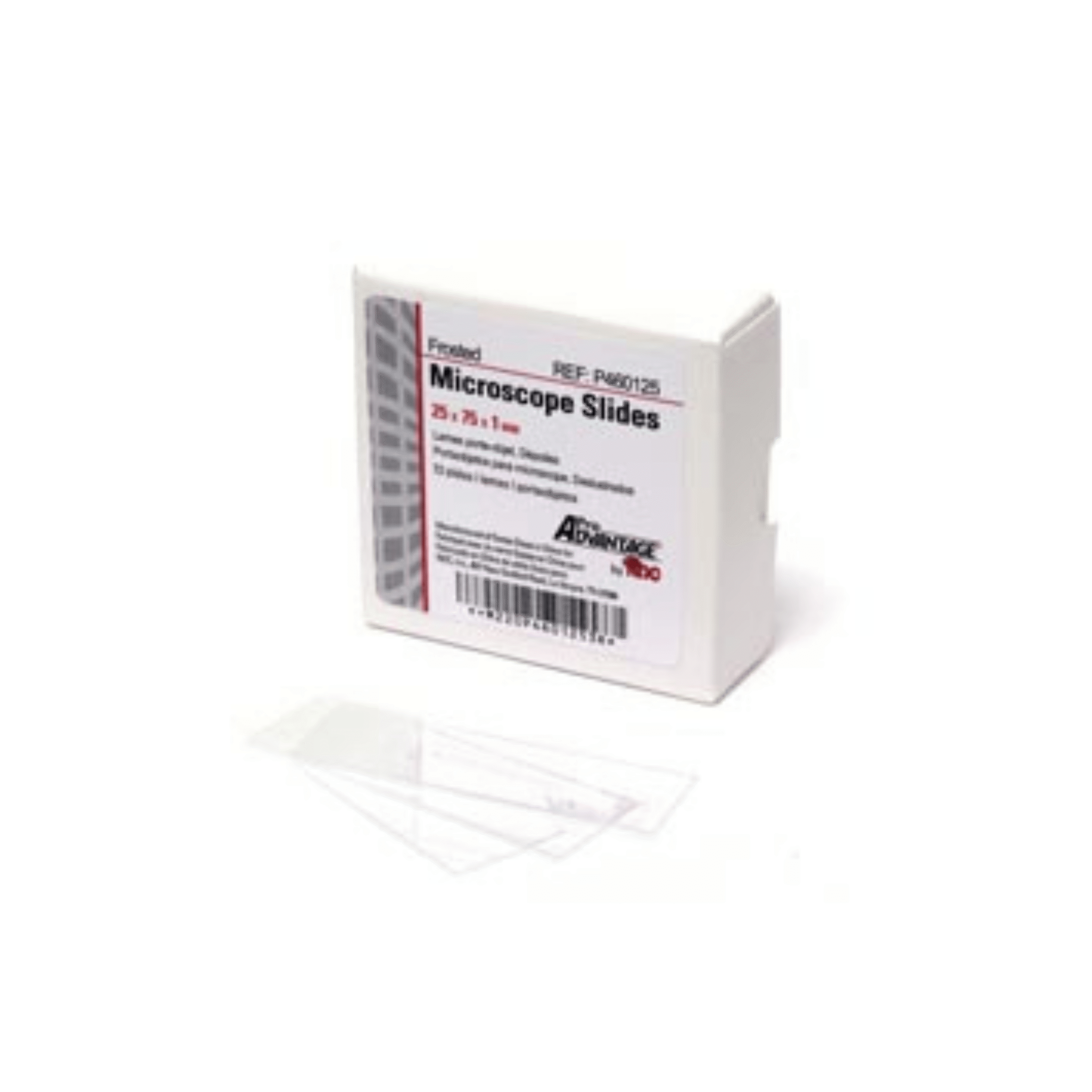 Frosted Microscope Slides, 75mm x 25mm (P460215)
