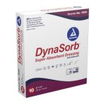 Super Absorbent Dressing - Self-Adhering, 4" x 4" (3089)