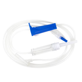 IV Administration Set - 15 Drop, 73", 1 Injection Site (7034)