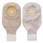 Hollister Premier One-Piece Drainable Pouch, Up to 2-1/2" CTF Flat FlexWear Skin Barrier, Filter, Integrated Closure, Transparent, 10/bx (8081)