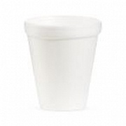 8 oz Insulated Foam Cups, White (DA-8J8)