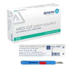 Safety Scalpels Sterile #10, 10/bx (4160)