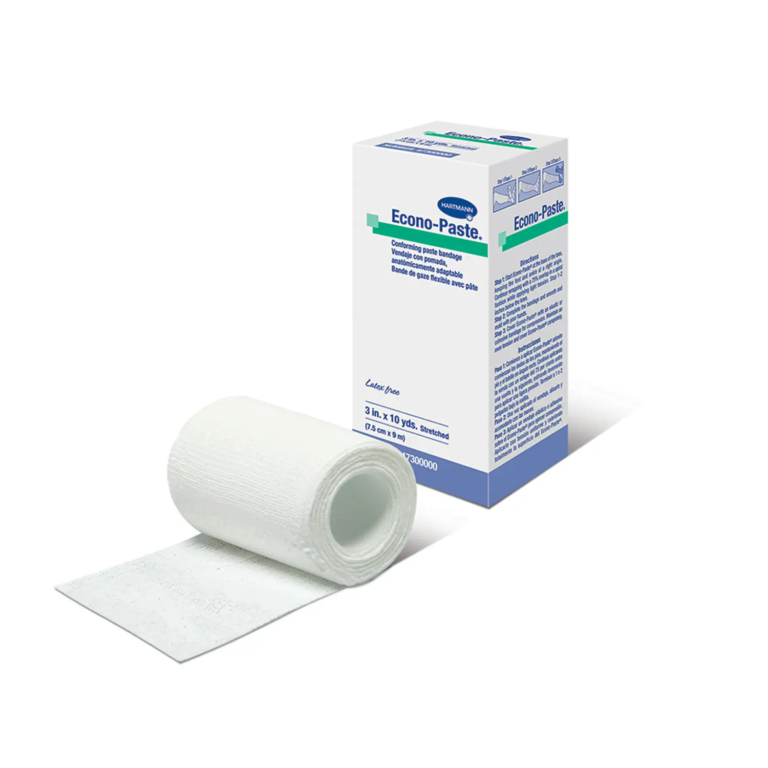 Zinc-Oxide Paste Bandage, 3" x 10 yds (47300000)