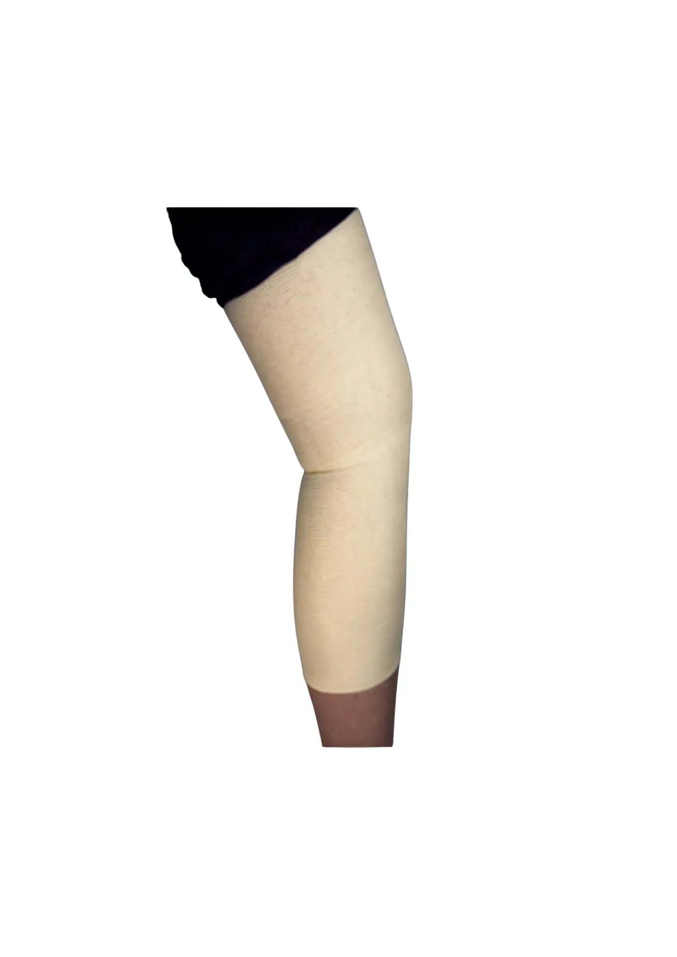 SpandaGrip™ Tubular Elastic Support Bandage, (F) Natural, Large Knees, Medium Thighs, 4"x36" (SAG10436)